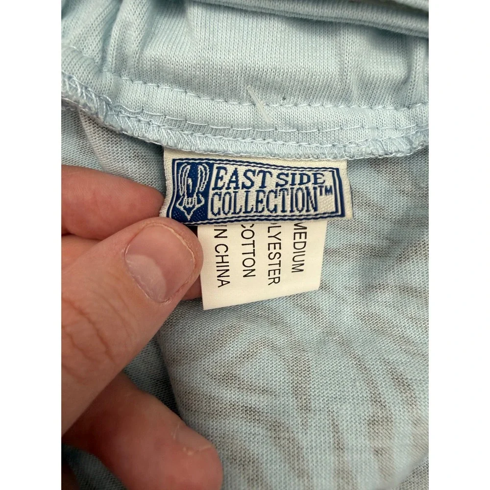 East Side Collection Zebra Dog Shorts Medium‎ Blue Brown Pet Apparel Cute NEW